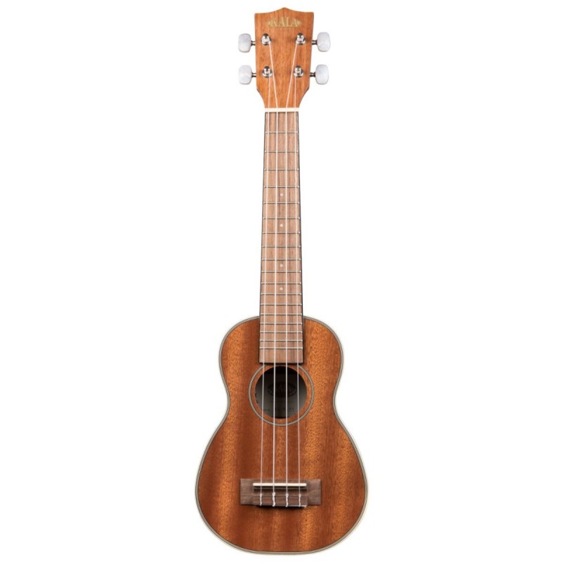 KALA KA-S-LNG - Gloss Mahogany Long Neck Soprano Ukulele, with Bag (UB-C) - 1