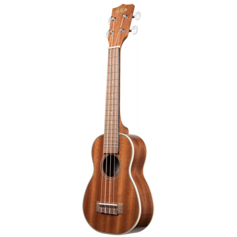 KALA KA-S-LNG - Gloss Mahogany Long Neck Soprano Ukulele, with Bag (UB-C) - 2