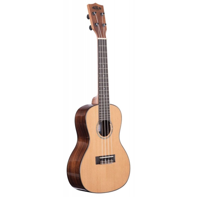 KALA KA-SCAC-C - Gloss Solid Cedar Top Acacia Concert Ukulele, with Bag (UB-C) - 3