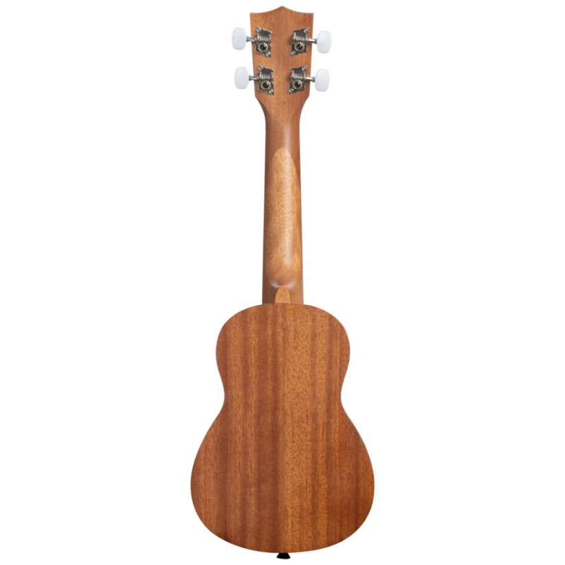 KALA KA-15S-S - Satin Mahogany Spruce Top Soprano Ukulele, with Bag (UB-S) - 4