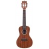 KALA KA-SMH-CG - Gloss Solid Mahogany Concert Ukulele, with Case (UC-C) - 1