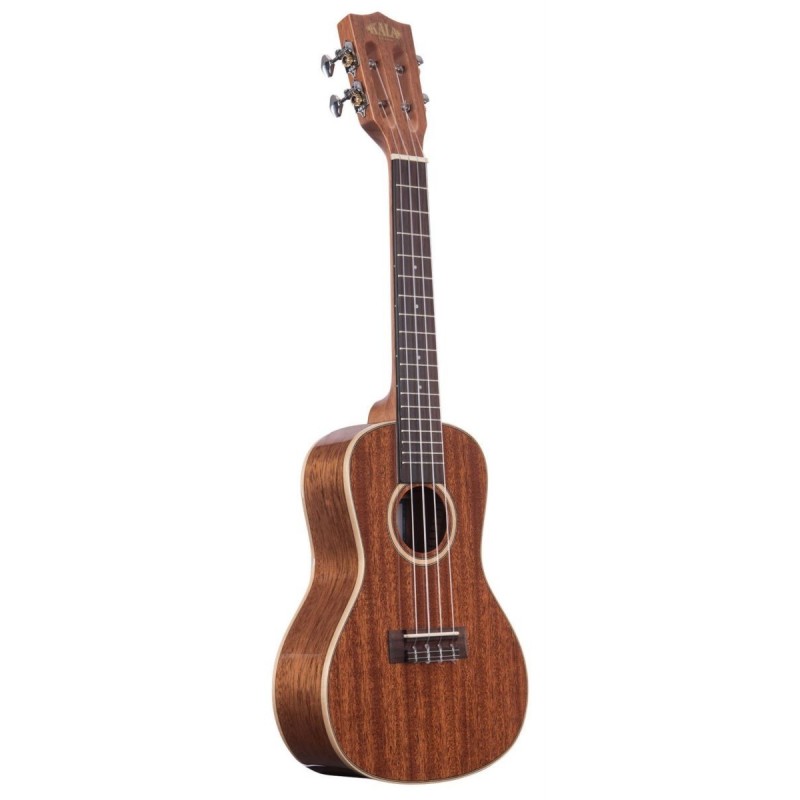 KALA KA-SMH-CG - Gloss Solid Mahogany Concert Ukulele, with Case (UC-C) - 3