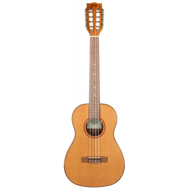 KALA KA-ABP8-CTG - Solid Cedar Acacia Baritone 8-String Ukulele - 1
