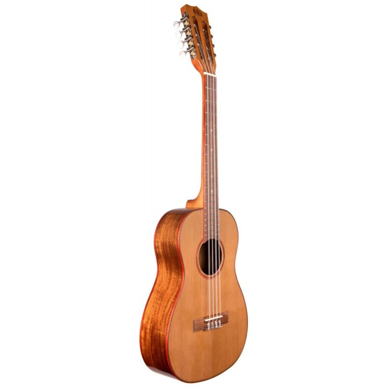 KALA KA-ABP8-CTG - Solid Cedar Acacia Baritone 8-String Ukulele - 3