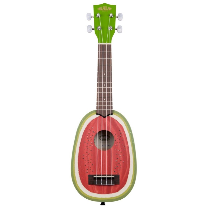 KALA KA-NV-WTML - Novelty Series Watermelon Soprano Ukulele, with Bag - 1