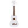 Makala Shark MK-SS-WHT - Great White Soprano Shark Ukulele, with Tote Bag - 1