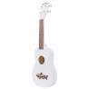 Makala Shark MK-SS-WHT - Great White Soprano Shark Ukulele, with Tote Bag - 2