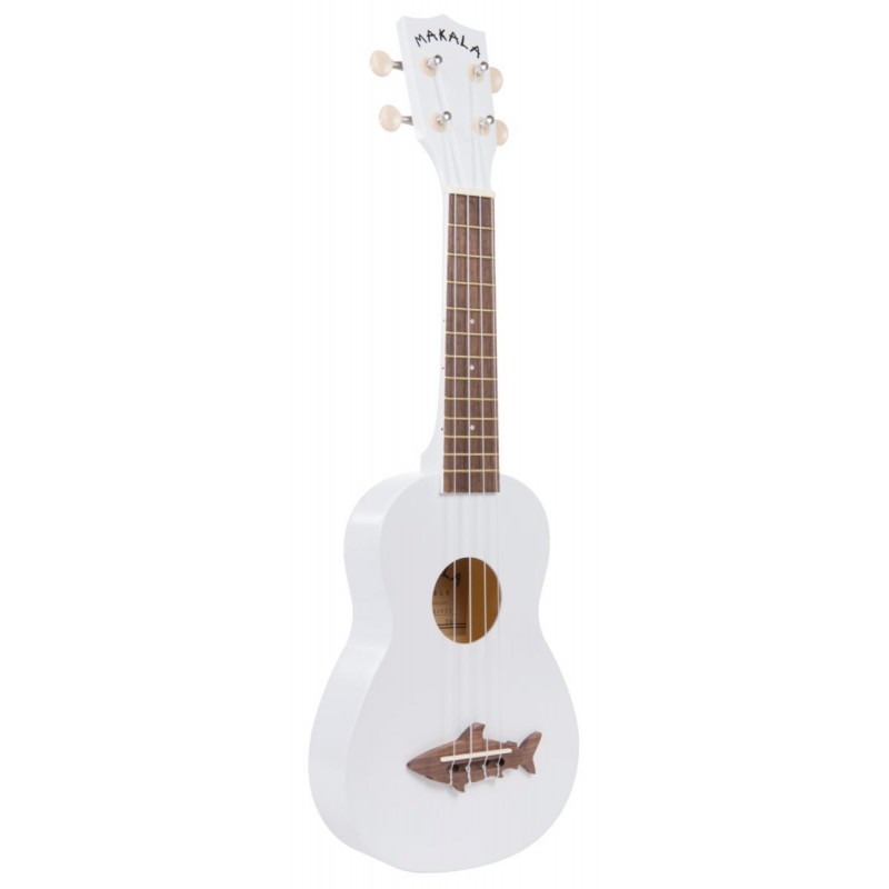 Makala Shark MK-SS-WHT - Great White Soprano Shark Ukulele, with Tote Bag - 3