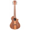 KALA KA-TK-C-CE - Teak Tri-Top Concert Ukulele, with Cutaway & EQ - 1