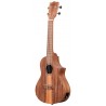 KALA KA-TK-C-CE - Teak Tri-Top Concert Ukulele, with Cutaway & EQ - 2