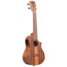 KALA KA-TK-C-CE - Teak Tri-Top Concert Ukulele, with Cutaway & EQ - 3