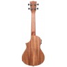 KALA KA-TK-C-CE - Teak Tri-Top Concert Ukulele, with Cutaway & EQ - 4