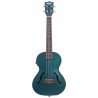 KALA KA-JTE-BKGN - Brooklyn Green Archtop Tenor Ukulele, with EQ & Case (UC-T) - 1