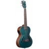 KALA KA-JTE-BKGN - Brooklyn Green Archtop Tenor Ukulele, with EQ & Case (UC-T) - 3