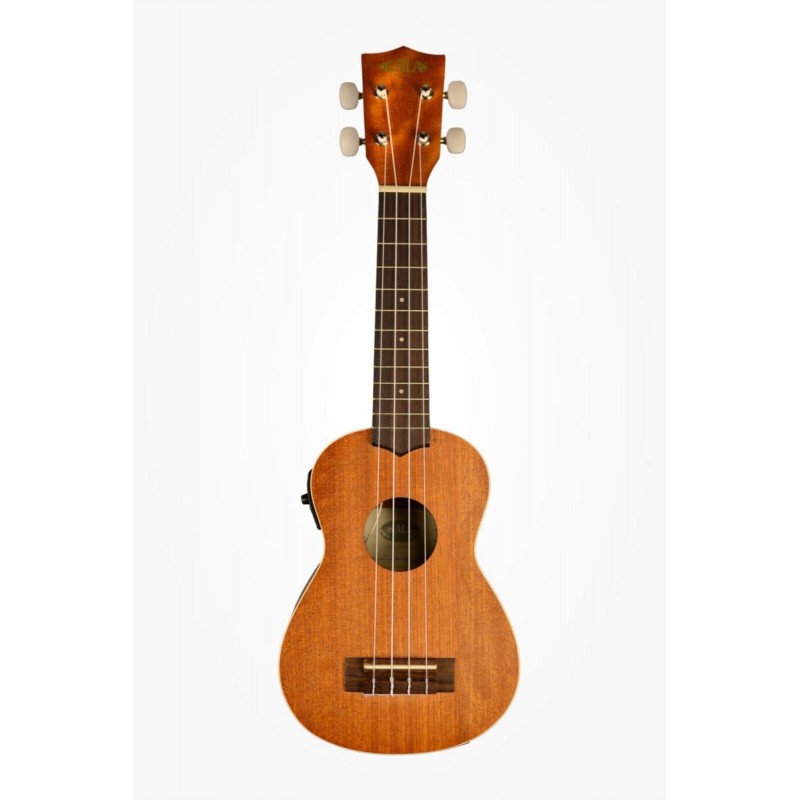 KALA KA-SE - Satin Mahagony Soprano Ukulele, with EQ & Bag (UB-S) - 1