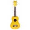 Makala Dolphin MK-SD-YLBURST - Yellow Burst Soprano Dolphin Ukulele, with Tote Bag - 1