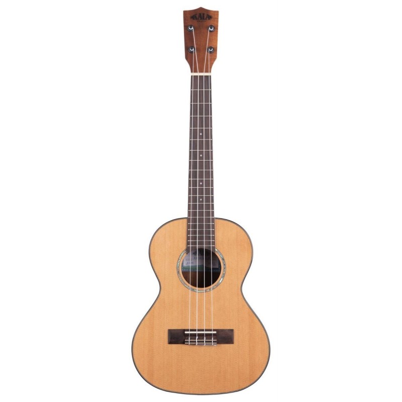 KALA KA-SCAC-T - Gloss Solid Cedar Top Acacia Tenor Ukulele, with Bag (UB-T) - 1