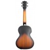 KALA KA-JTE/2TS - Tobacco Burst Archtop Tenor Ukulele, with EQ & Case (UC-T) - 4