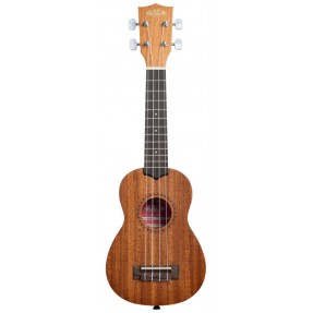 KALA KA-15S - Satin Mahogany Soprano Ukulele, with Bag (UB-S) - 1