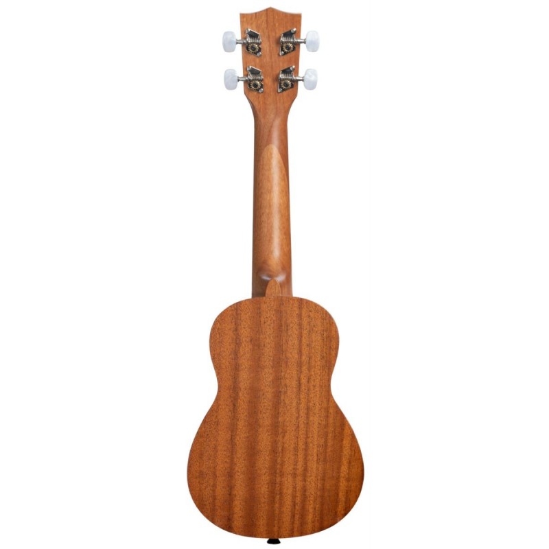 KALA KA-15S - Satin Mahogany Soprano Ukulele, with Bag (UB-S) - 4