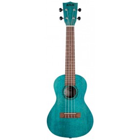 KALA KA-MRT-BLU-C - Ocean Blue Watercolor Meranti Concert Ukulele - 1