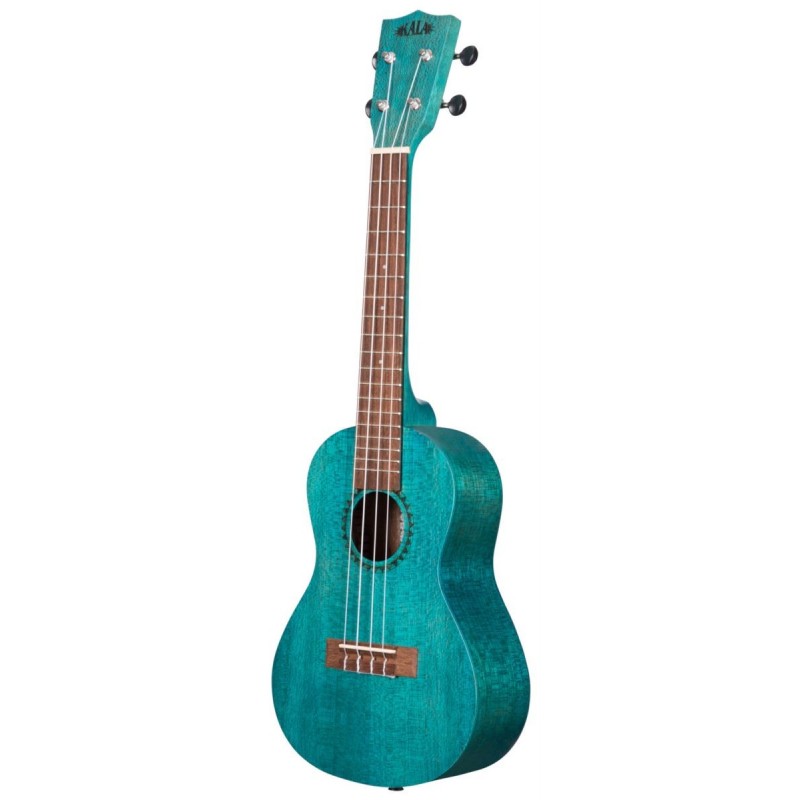 KALA KA-MRT-BLU-C - Ocean Blue Watercolor Meranti Concert Ukulele - 2
