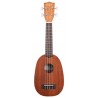 KALA KA-P - Satin Mahogany Soprano Pineapple Ukulele, with Bag (UB-S) - 1