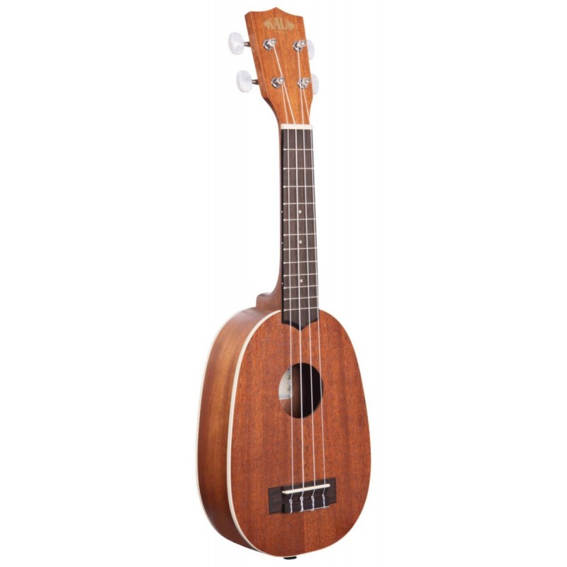 KALA KA-P - Satin Mahogany Soprano Pineapple Ukulele, with Bag (UB-S) - 3