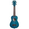 KALA KA-SEMB - Blue Exotic Mahogany Soprano Ukulele, with Bag (UB-S) - 1