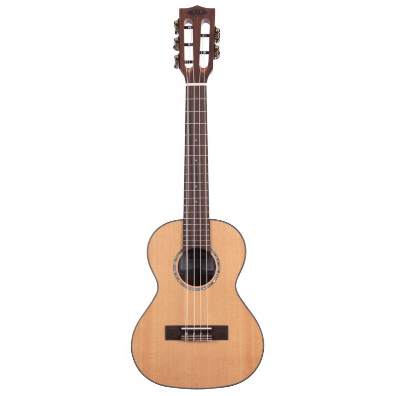 KALA KA-SCAC-T5 - Gloss Solid Cedar Top Acacia 5-String Tenor Ukulele, with Bag (UB-T) - 1