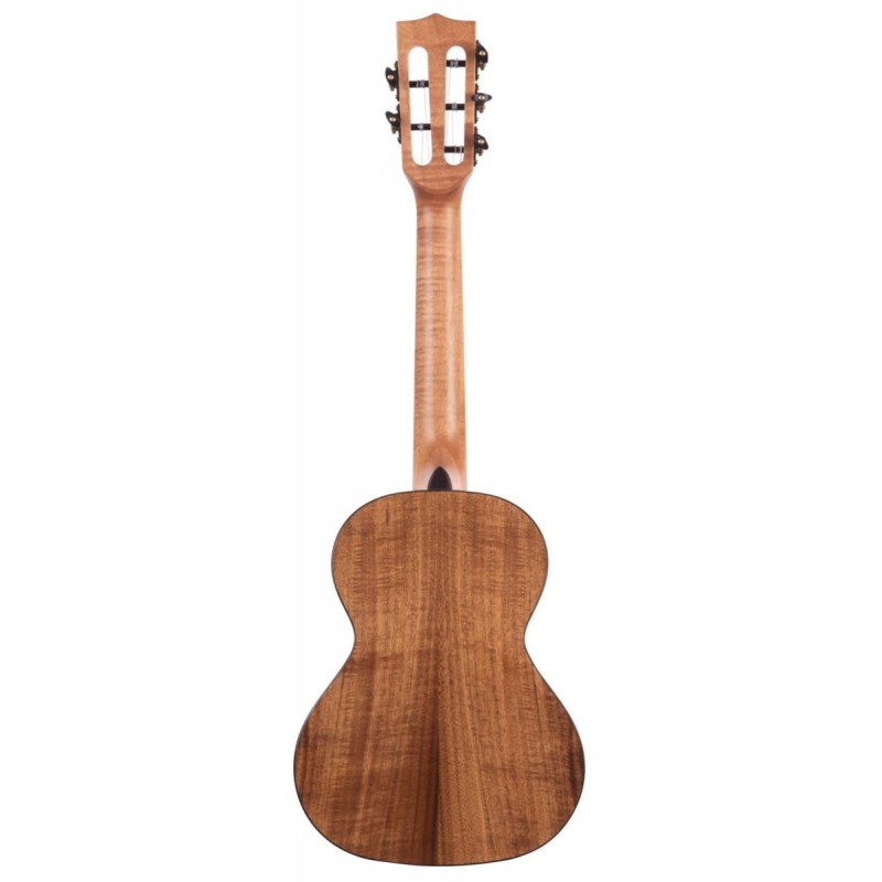 KALA KA-SCAC-T5 - Gloss Solid Cedar Top Acacia 5-String Tenor Ukulele, with Bag (UB-T) - 4
