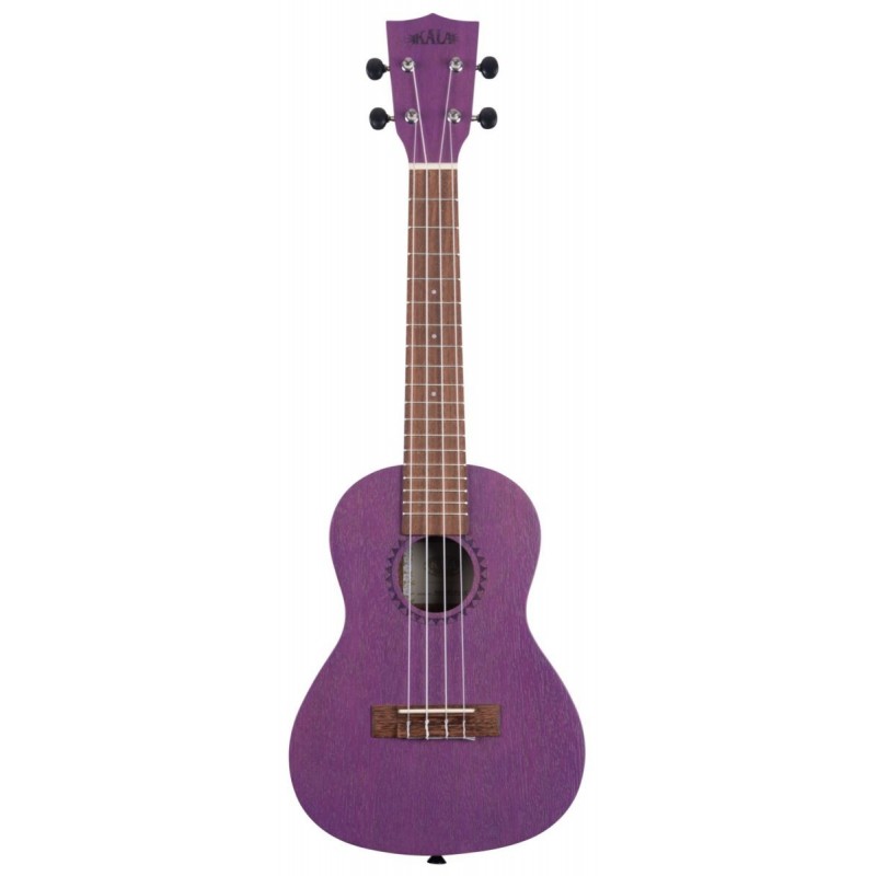 KALA KA-MRT-PUR-C - Royal Purple Watercolor Meranti Concert Ukulele - 1