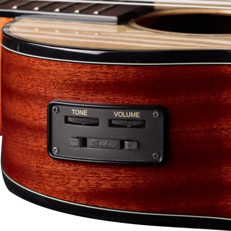 KALA KA-S8E - Solid Spruce Top 8-String Ukulele, with EQ & Bag (UB-T) - 4