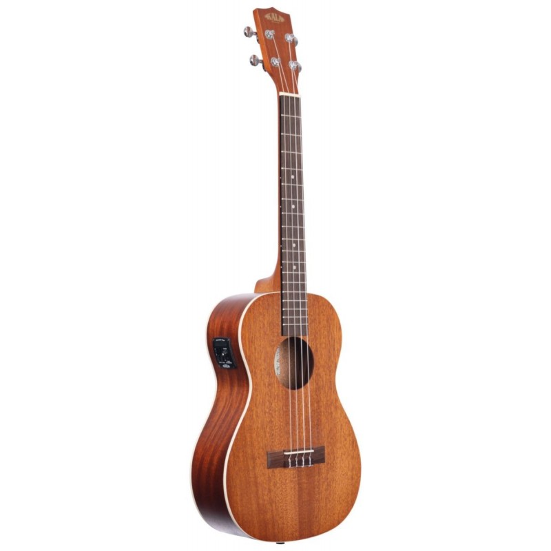 KALA KA-BE - Satin Mahogany Baritone Ukulele, with EQ & Bag (UB-B) - 3