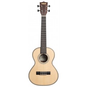KALA KA-SSEBY-T - Solid Spruce Top Ebony Tenor Ukulele, with Bag (UB-T) - 1