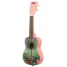 KALA Ukadelic UK-UKETOPIA - Uketopia Soprano Ukulele, with Tote Bag - 2