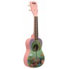 KALA Ukadelic UK-UKETOPIA - Uketopia Soprano Ukulele, with Tote Bag - 3