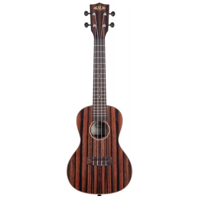 KALA KA-EBY-C - Ebony Concert Ukulele, with Bag (UB-C) - 1