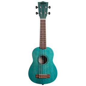 KALA KA-MRT-BLU-S - Ocean Blue Watercolor Meranti Soprano Ukulele - 1