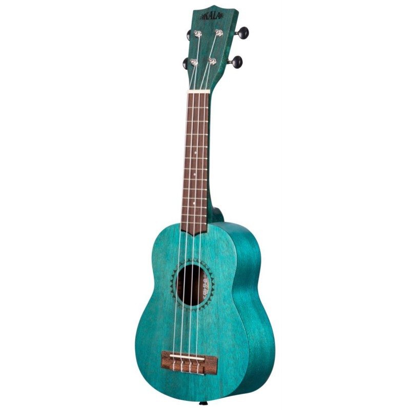 KALA KA-MRT-BLU-S - Ocean Blue Watercolor Meranti Soprano Ukulele - 2