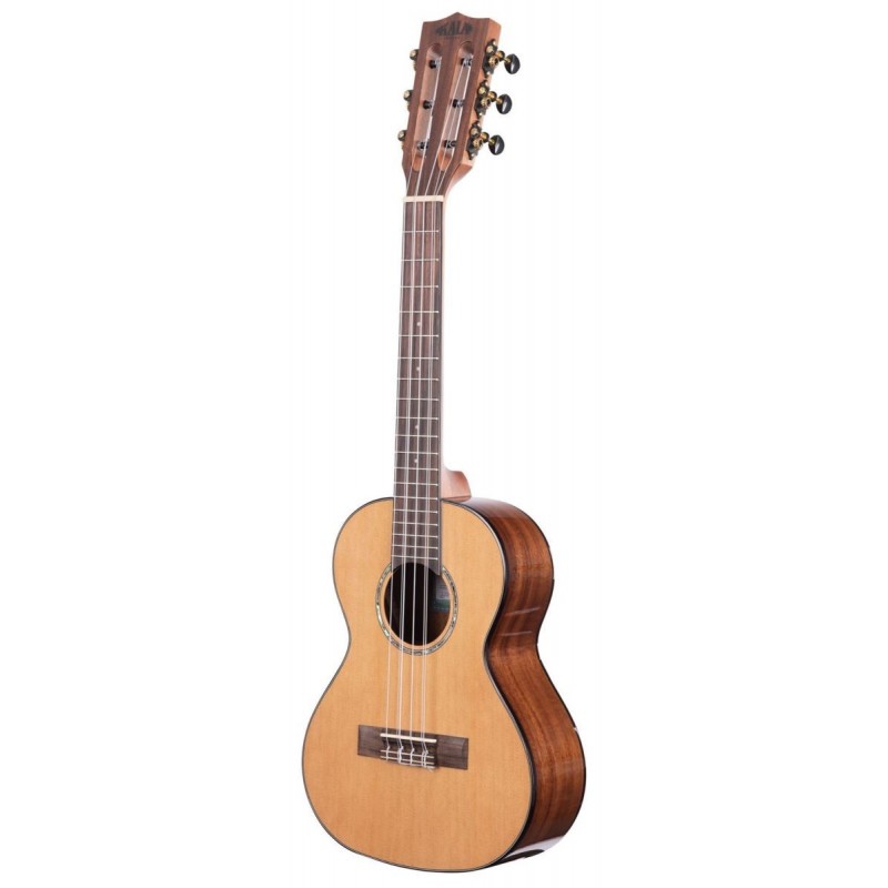 KALA KA-SCAC-T6 - Gloss Solid Cedar Top Acacia 6-String Tenor Ukulele, with Bag (UB-T) - 2