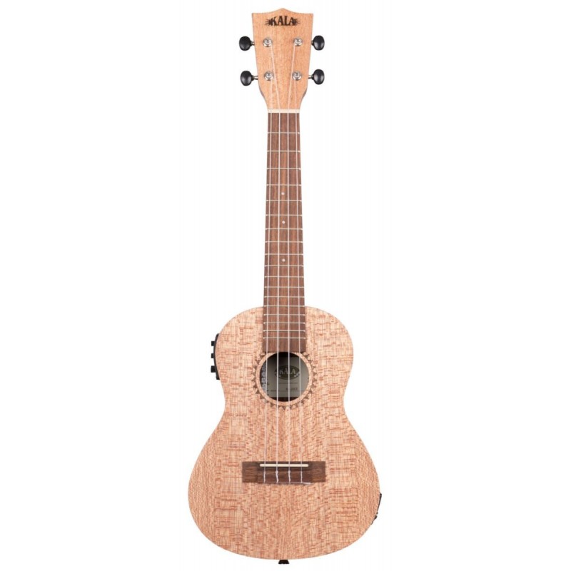 KALA KA-20CE - Burled Meranti Concert Ukulele, with EQ - 1