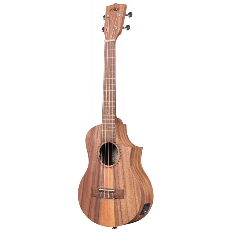 KALA KA-TK-T-CE - Teak Tri-Top Tenor Ukulele, with Cutaway & EQ - 2