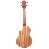 KALA KA-TK-T-CE - Teak Tri-Top Tenor Ukulele, with Cutaway & EQ - 4