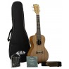 KALA KA-15-C-BNDL - Satin Mahogany Concert Ukulele Starter Kit - 1
