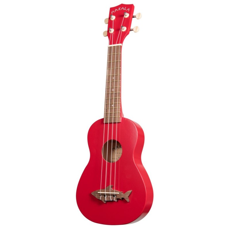 Makala Shark MK-SS-RED - Red Sea Soprano Shark Ukulele, with Tote Bag - 2