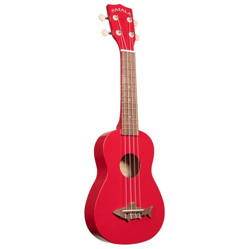 Makala Shark MK-SS-RED - Red Sea Soprano Shark Ukulele, with Tote Bag - 3