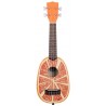 KALA KA-NV-ORNG - Novelty Series Orange Soprano Ukulele, with Bag - 1