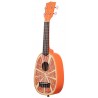 KALA KA-NV-ORNG - Novelty Series Orange Soprano Ukulele, with Bag - 2