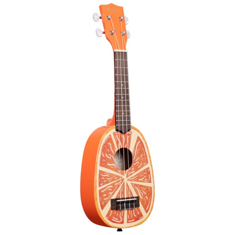 KALA KA-NV-ORNG - Novelty Series Orange Soprano Ukulele, with Bag - 3